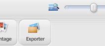 zoom sur le bouton exporter de picasa